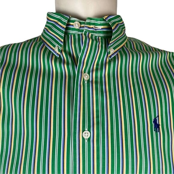 NWOT Polo by Ralph Lauren Colorful L/S Casual Button Down Classic Fit XL - Picture 3 of 8